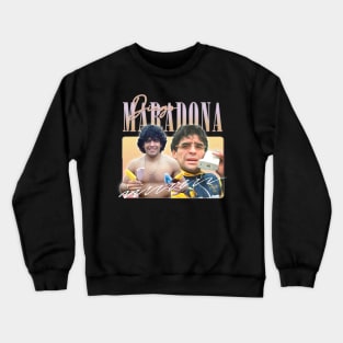 Diego Maradona / Retro 90s Aesthetic Crewneck Sweatshirt